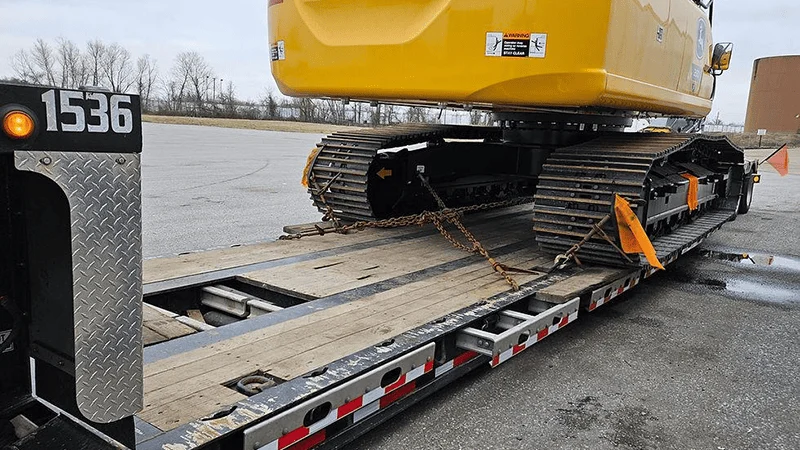 2 Axles Low Bed Semi Trailer-xj-5