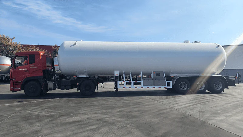 3 Axle 25,000L LPG Tanker Trailers