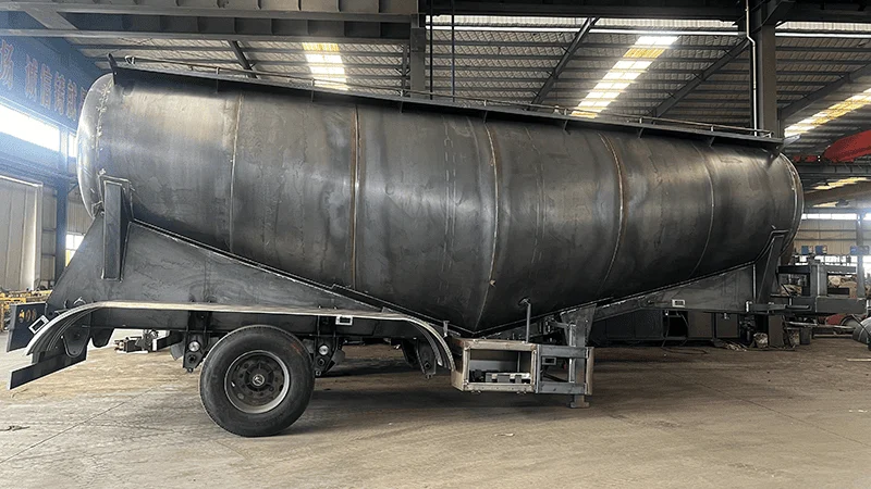 3 Axle Cement Tanker Semi Trailer-xj-2