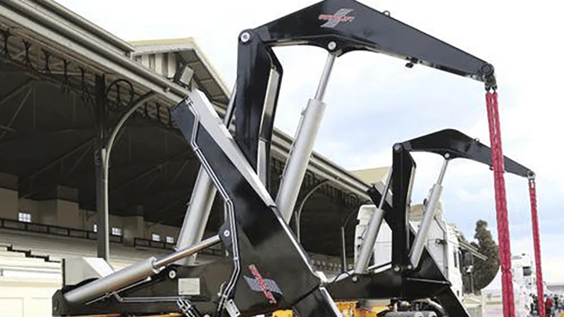 3 Axle Side Loader Semi Trailer-xj-3