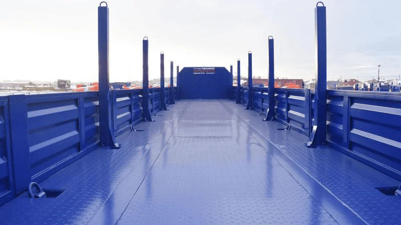 3 Axles Cargo Semi Trailer-xj-4