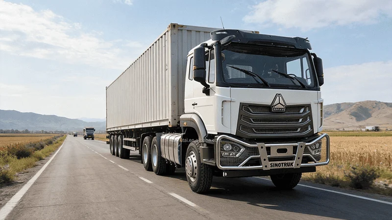 3 Axles Flatbed Semi Trailer-20