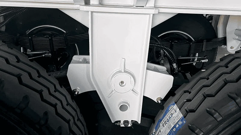 3 Axles Flatbed Semi Trailer-22