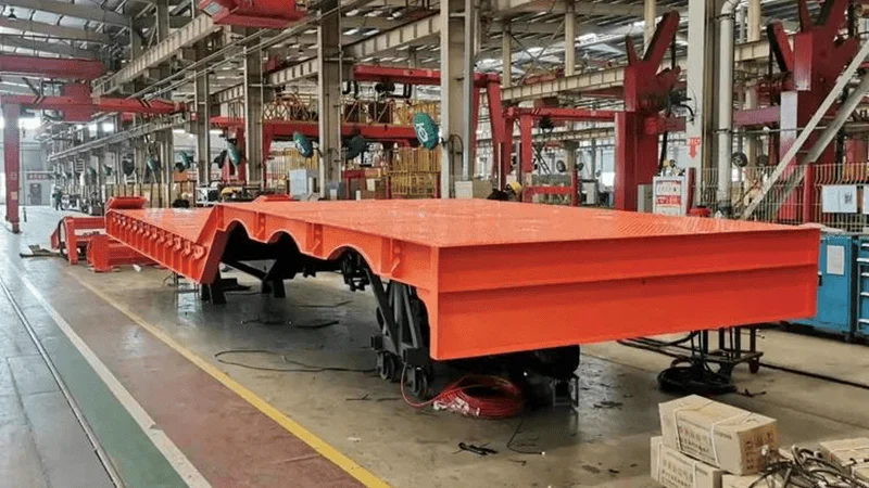4 Axle Low Bed Semi Trailer-xj-2