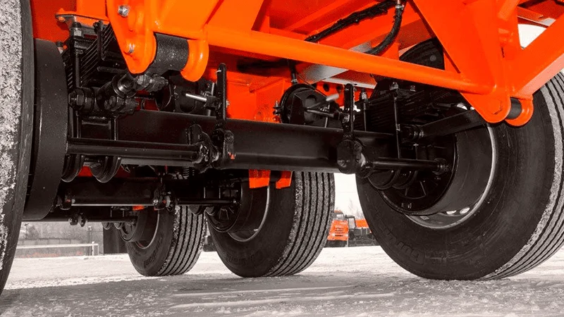 4 Axles Low Bed Semi Trailer-xj-4