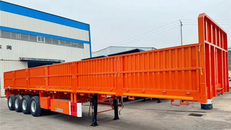 4 Axles Cargo Semi Trailer-xj-1