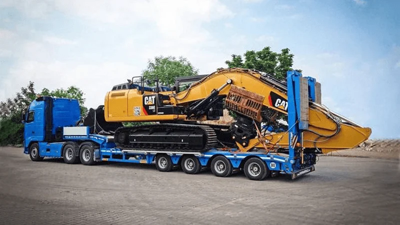 4 Axles Flatbed Semi Trailer-4