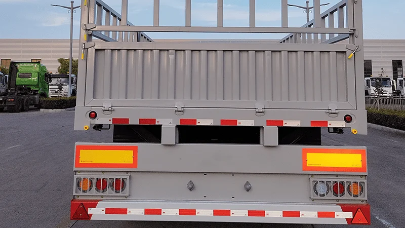 4 axles cargo semi trailer-5