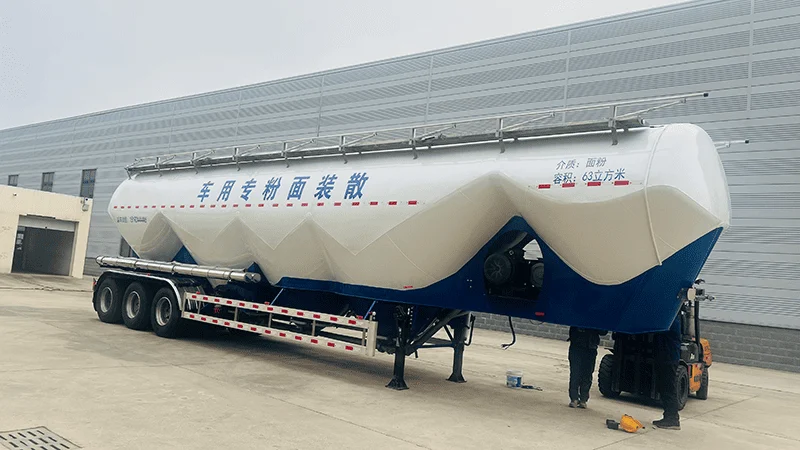 Flour Powder Tank Semi-Trailer