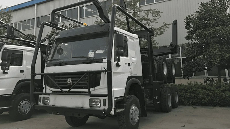 HOWO LOG TRANSPORTATION TRUCK