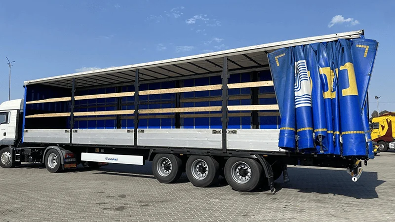 3 Axles Curtain Side Semi Trailer-xj-1