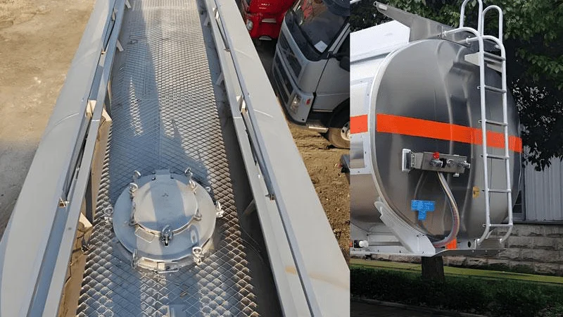 4-Axle Fuel Oil Tanker Semi-Trailer-xj-6